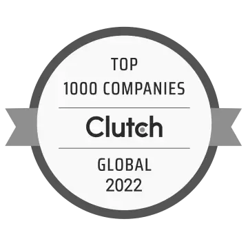 Clutch Top 1000 Companies Global 2022