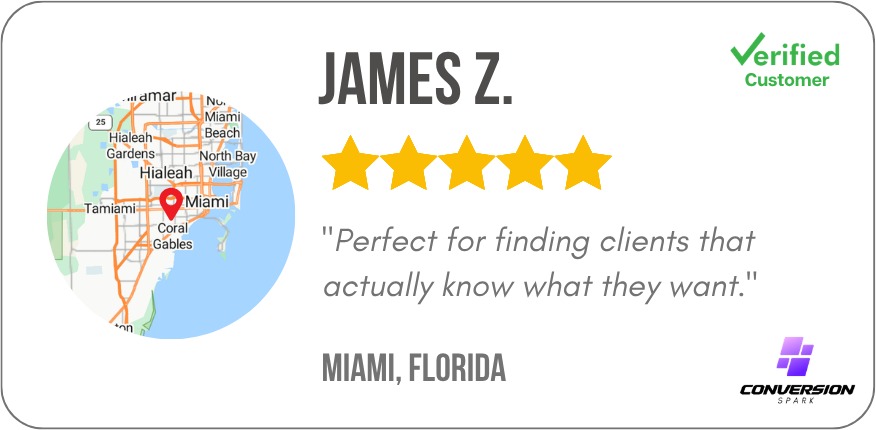 James Z. from Miami, Florida — 5 star review